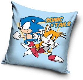 Sonic Ariciul Tails fată de pernă 40x40 cm