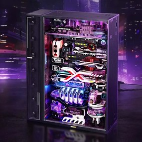 Puzzle mecanic 3D din pistă pentru bile de sticlă RoboTime Orașul trecutului