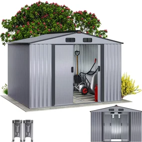 Deuba Casuta de gradina 260x205x180 cm - gri