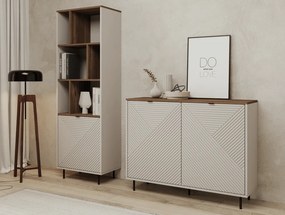 Comodă, caşmir/stejar castello, EYCO 2D