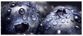 Tablou cu fructe cu picături de apă (120x50 cm)