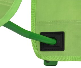Scaune de gradina pentru copii, 2 buc., verde, material textil 2, Verde