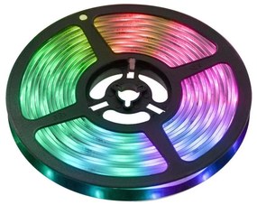 Bandă LED RGBW inteligentă dimabilă 5m Retlux LED/230V Wi-Fi Tuya + telecomandă