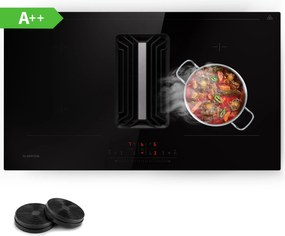 Klarstein Cuptor cu inducție AirJet 90 Down Air System + DownAir-digestor, 754 m³/h, A