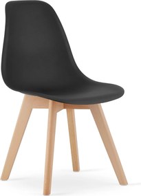OFERTA Scaun negru KITO II. calitate secundara