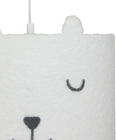 Atmosphera - Lustră pentru copii cu cablu TOXEY 1xE27/25W/230V ursuleț