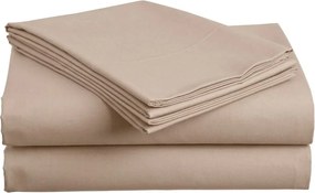 Cearsaf din bumbac STANDARD 140x240 cm, bej