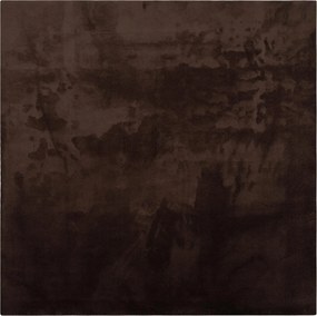 vidaXL Covoare de zonă Pătrat HUARTE Maro 240 x 240 cm Poliester