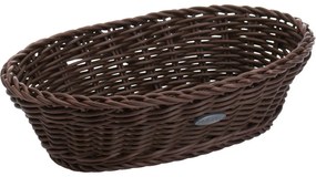 Coș oval de masă Westmark 23,5 x 16 x 6,5 cm,maro