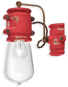 Aplica de perete design retro realizata manual din ceramica URBAN