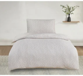 Lenjerie de pat Jacquard Florida bej, 140 x 200 cm, 70 x 90 cm