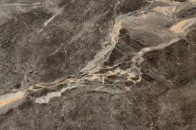 Masa ovala, Ceramica Gri, Furnir Nuc, UNIQUE 200cm A-46380 VC