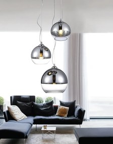 Lustra design modern Silver Ball 3