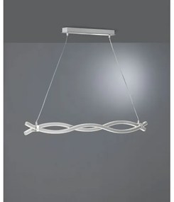 Lustră LED pe cablu WAVE LED/16W/230V + LED/9W Reality