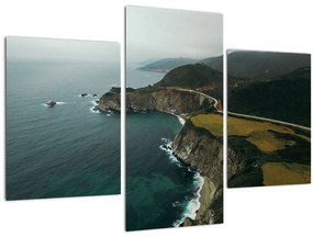 Tablou - Stânci în ocean (90x60 cm)