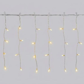 Aigostar - Instalație luminoasă LED de Crăciun pentru exterior 300xLED/8 funcții 18x0,4m IP44 alb cald