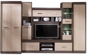 Biblioteca Korina, 330 x 54 x 200 cm