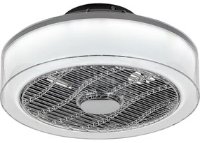 Plafonieră LED dimabilă Rabalux cu ventilator LED/30W/230V + telecomandă