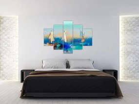 Tablou - Peisaj pictură, pictură (150x105 cm)