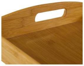 Tavă din lemn din bambus Casa Selección, 58 x 38 cm