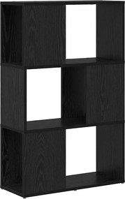 vidaXL Set comodă TV Pe perete Negru 60 x 24 x 94,5 cm Lemn compozit