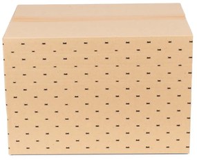 Set de 2 cutii de depozitare bej Compactor Teddy, 42 x 30 cm