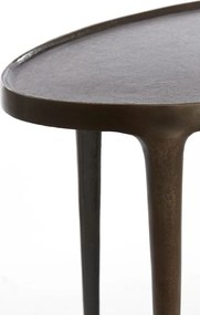 Măsuțe auxiliare 2 buc. rotunde din metal 33x70 cm Arica – Light &amp; Living