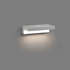 Aplica LED ambientala moderna cu USB + Wireless charger WELL 64030