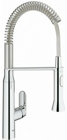 Grohe K7 Baterie chiuveta bucatarie monocomanda cu dus extractibil, crom