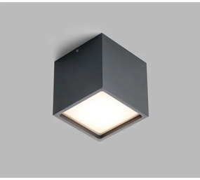Plafonieră LED de exterior LED2 CUBE LED/12W/230V antracit IP54