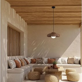 Lustra boho style pentru terasa exterior IP54 SAMY