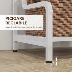 HOMCOM Rafturi de Depozitare cu 3 Niveluri, Rafturi Metalice | Aosom Romania