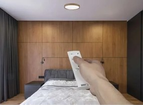Plafonier LED reglabil ILVI LED/30W/230V 2700-6500K Ø 40 cm bej +telecomandă