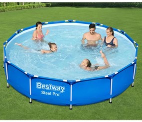 Bestway piscină cu cadru steel pro, 366 x 76 cm