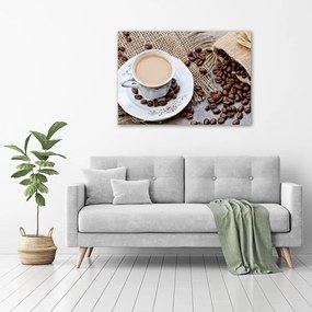 Pictură pe pânză Cafea cu lapte
