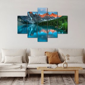 Tablou - Lac turcoaz (150x105 cm)
