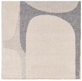 Covor gri deschis-crem 133x190 cm Porto – Universal