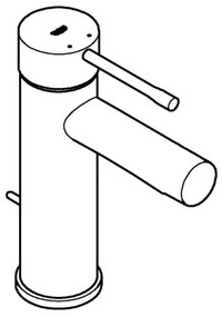 GROHE 32898001 - Baterie pentru lavoar ESSENCE DN 15 crom lucios