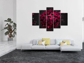 Tablou cu abstracție 3D (150x105 cm)