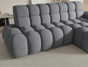 Colțar gri extensibil (cu colț pe partea dreaptă/cu șezlong) Ceedro – ELTAP