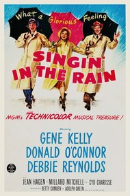 Ilustrație Singing in the Rain, Ft. Debbie Reynolds & Gene Kelly