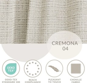 Colțar grej cu tapițerie din chenille (cu colț pe partea dreaptă/în formă de ”L”) Kirou – Maison de Rêve