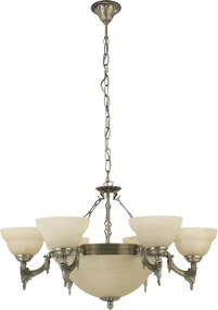EGLO 85858 - Lustra cu lant MARBELLA 9xE14/60W