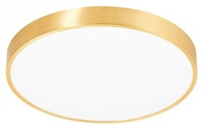 Plafoniera LED moderna SIERRA auriu, diametru 40cm