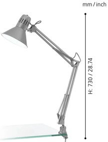 EGLO 90874 - Lampa de masa FIRMO 1xE27/40W