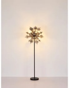Lampadar Globo 15633SS UDO 6xE14/25W/230V negru/fumuriu