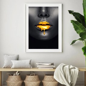 Poster - Buze de femeie (A4)