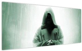 Tablou - Călugăr în întuneric (120x50 cm)