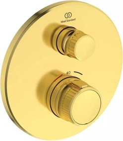 Baterie dus incastrata Ideal Standard Ceratherm Navigo auriu periat fara corp ingropat