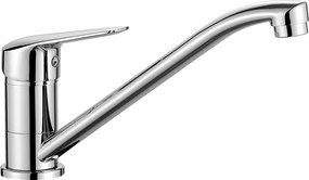 Baterie bucatarie Deante Boro crom